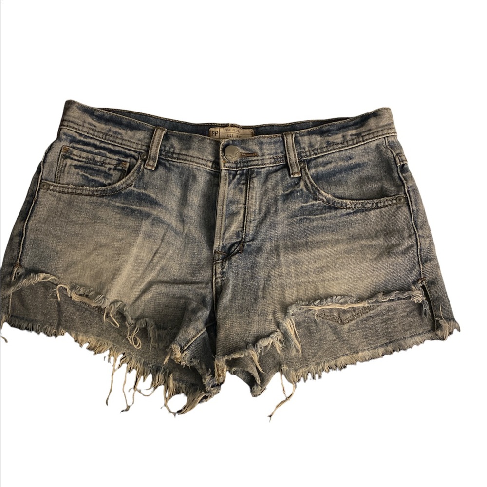 Free People brand denim shorts size 27
